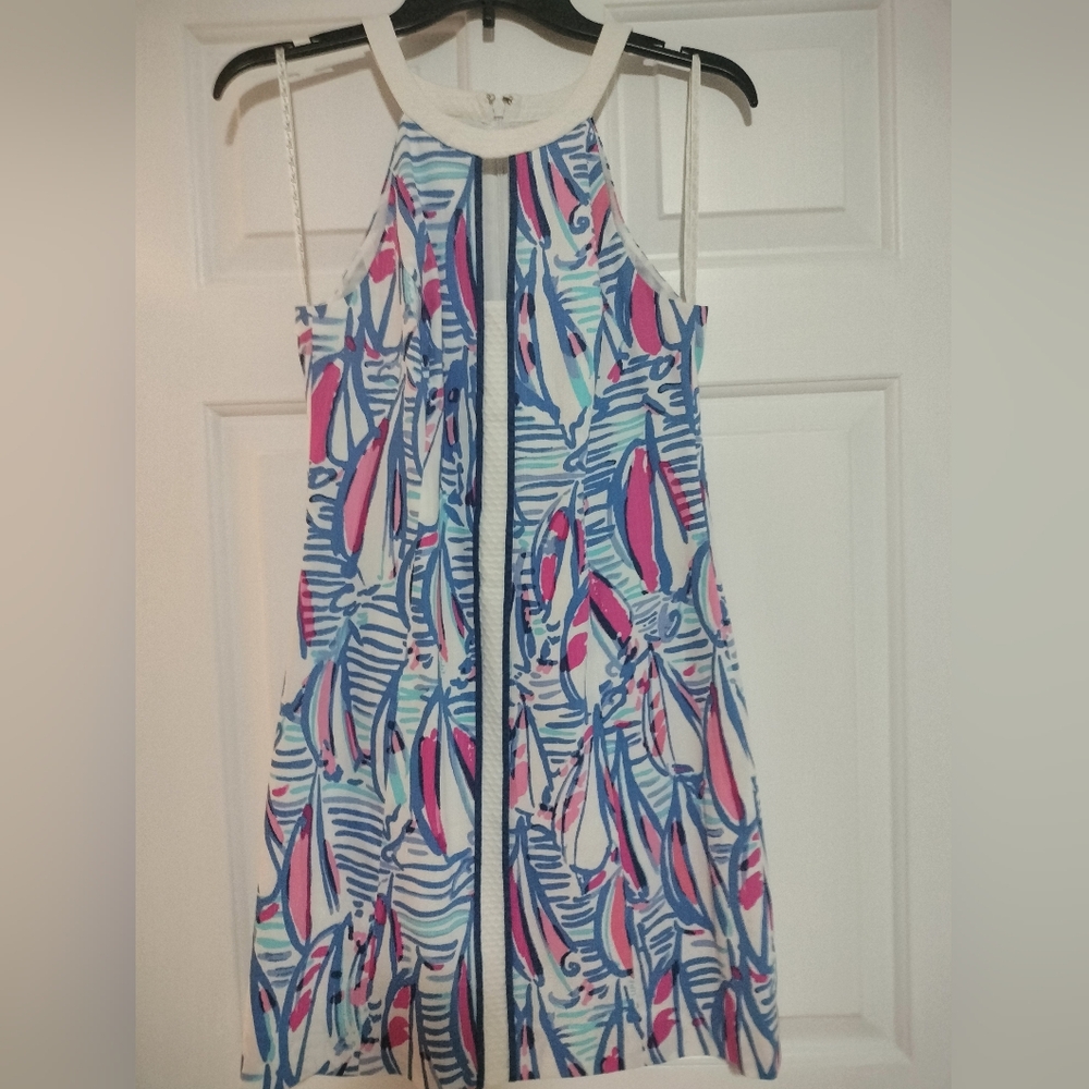 Lily Pulitzer Red Right Return Dress Size 2